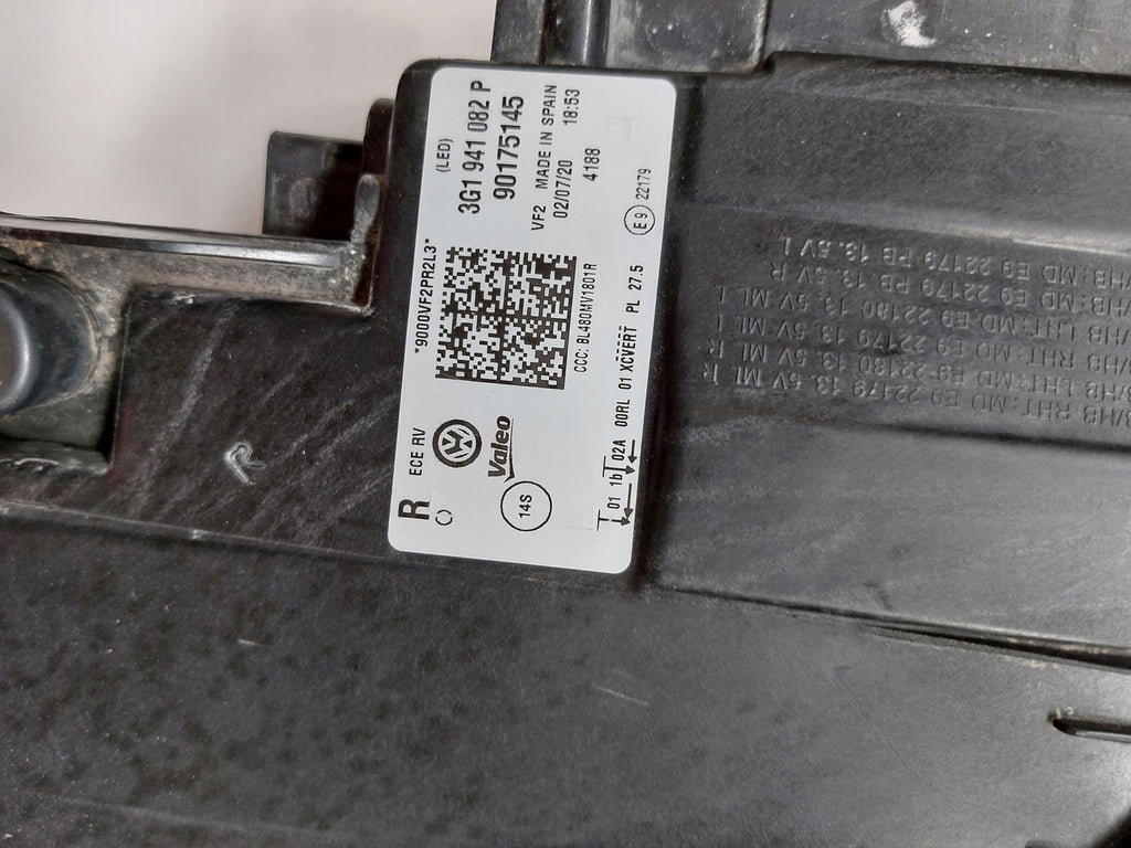 Frontscheinwerfer VW 3G1941082P LED Rechts Scheinwerfer Headlight SCH1463959196ss