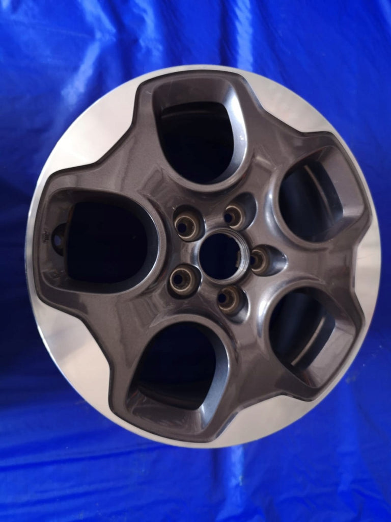 1x Alufelge 16 Zoll 6.5" 5x110 40ET Glanz Graphit 735577528 Jeep Renegade Mg FEL3852849249pv