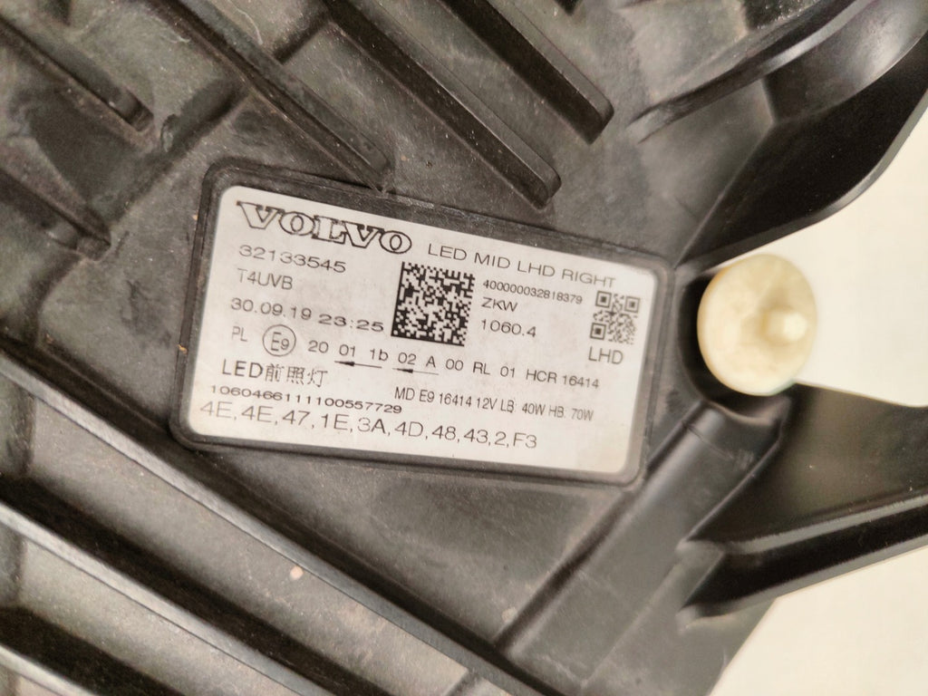 Frontscheinwerfer Volvo Xc60 32133545 LED Rechts Scheinwerfer Headlight SCH2278107960ik