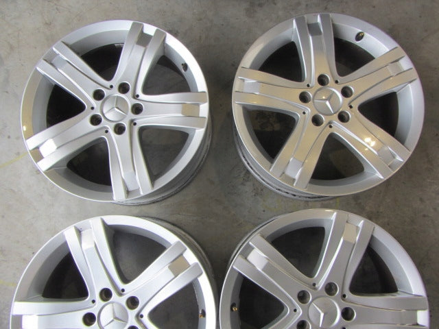 4x Alufelge 17 Zoll 7.5" 5x112 Mercedes-Benz Rim Wheel FEL6570518385tv