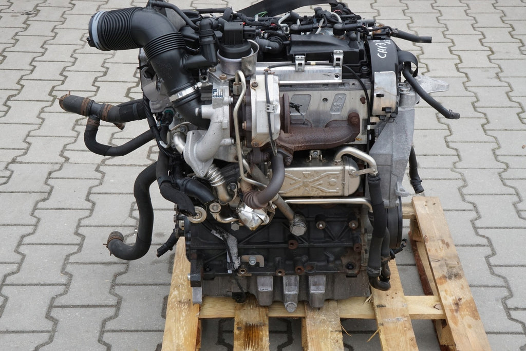 Motor VW Polo IV CAY 1.6 TDI 175TKm Diesel Engine Unkomplett
