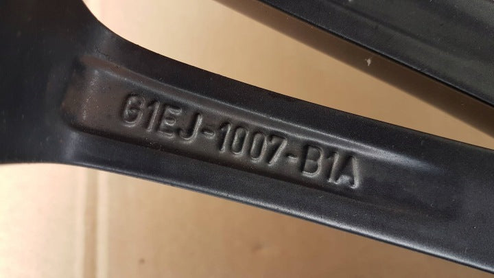 1x Alufelge 19 Zoll 5x108 G1EJ1007B1A Ford Focus Rim Wheel FEL8812755516af