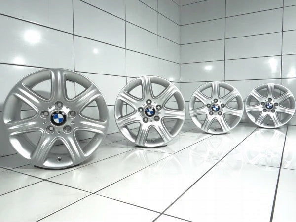 4x Alufelge 16 Zoll 7.0" 5x120 40ET Silber 6796201 BMW F23 Rim Wheel FEL2116541285cv