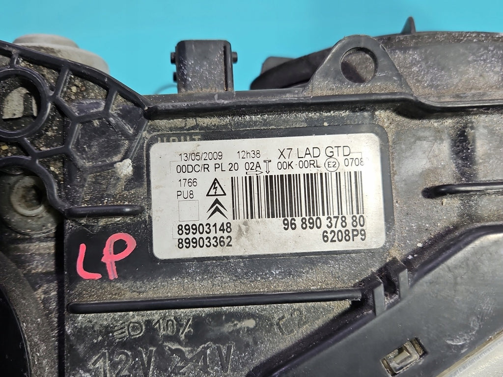 Frontscheinwerfer Citroën C5 III 1438368 9689037880 Xenon Links Headlight SCH7099437419oe