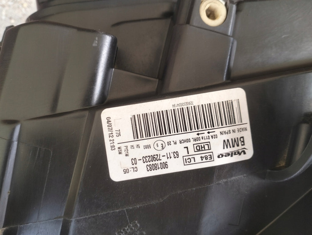 Frontscheinwerfer BMW X1 E84 7290233-03 Links Scheinwerfer Headlight SCH9907316369zv