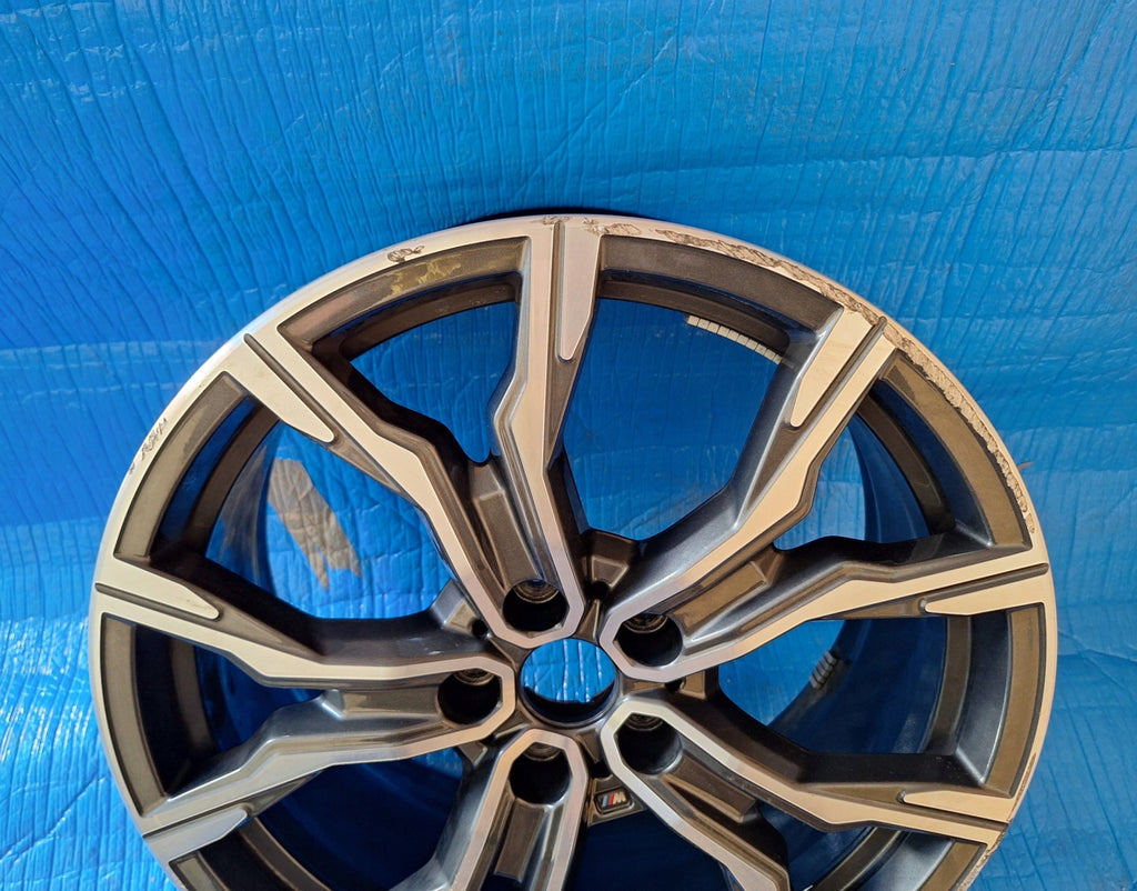 1x Alufelge 19 Zoll 8.0" 5x112 47ET Glanz Graphit 8092163 BMW F39 X1 F48 Mg FEL4239872030ko