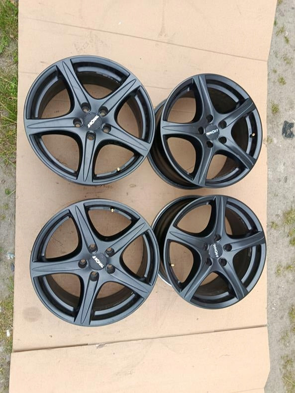 4x Alufelge 17 Zoll 8.0" 5x112 42ET Schwarz 56R7805 Audi Rim Wheel FEL4815575201cq