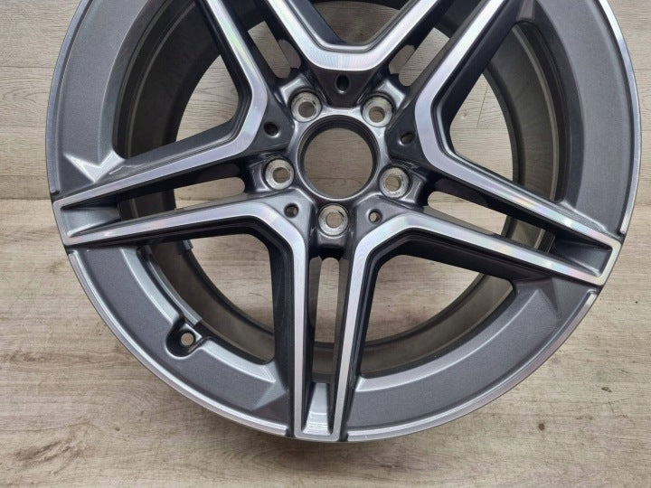 1x Alufelge 18 Zoll 5x112 A2134016400 Mercedes-Benz W213 Rim Wheel FEL4207371728ca