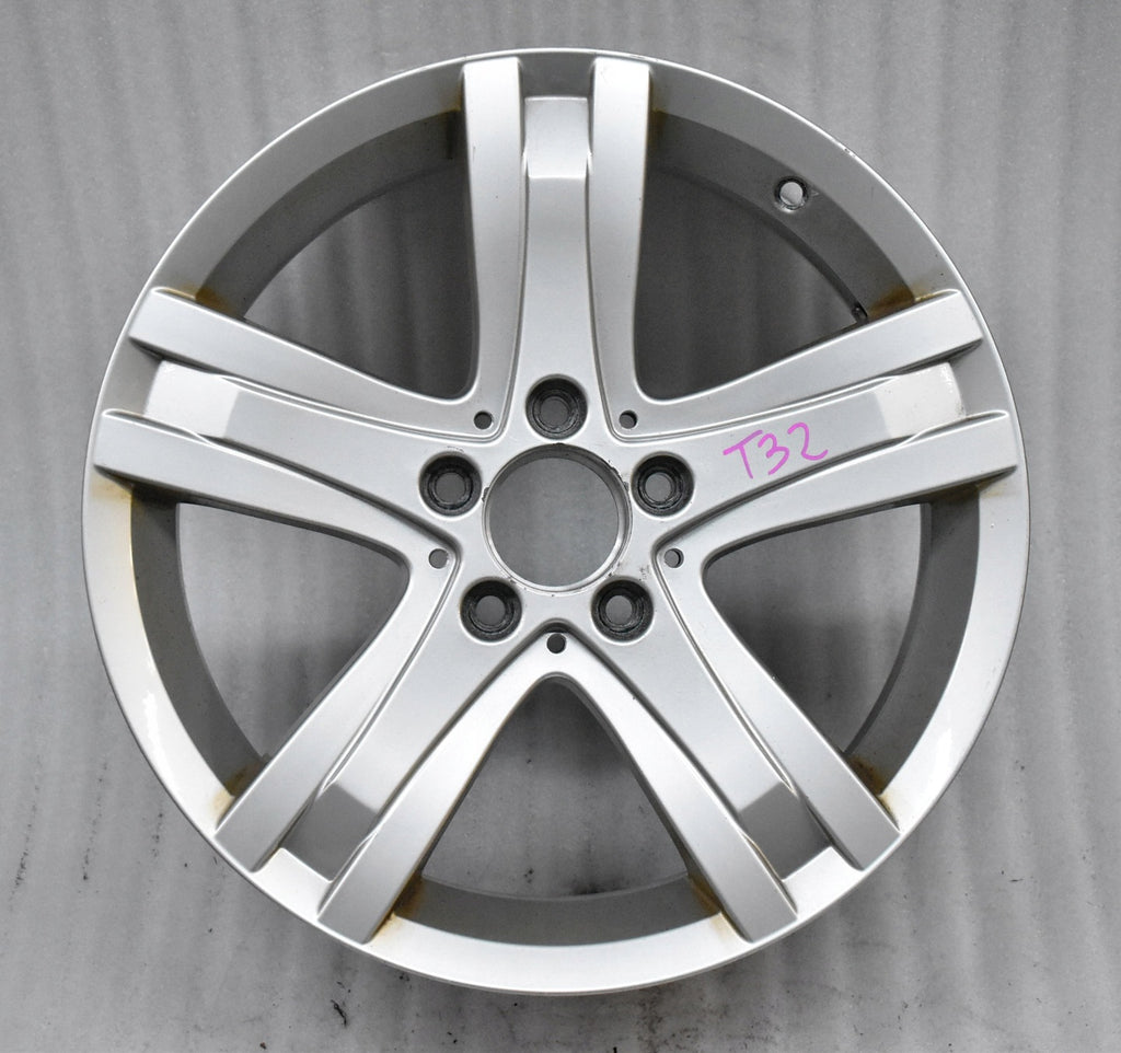 1x Alufelge 17 Zoll 7.5" 5x112 47,5ET A2044015502 Mercedes-Benz X204 Rim Wheel