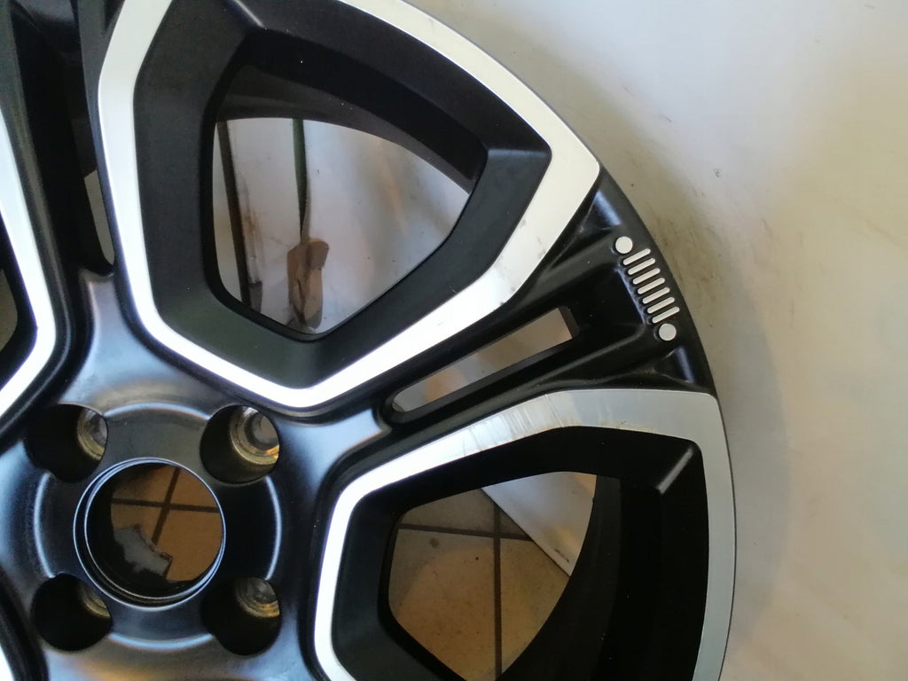 1x Alufelge 18 Zoll 7.0" 4x108 35ET Matt Schwarz 52197384 Jeep I Rim Wheel FEL8679253073mh