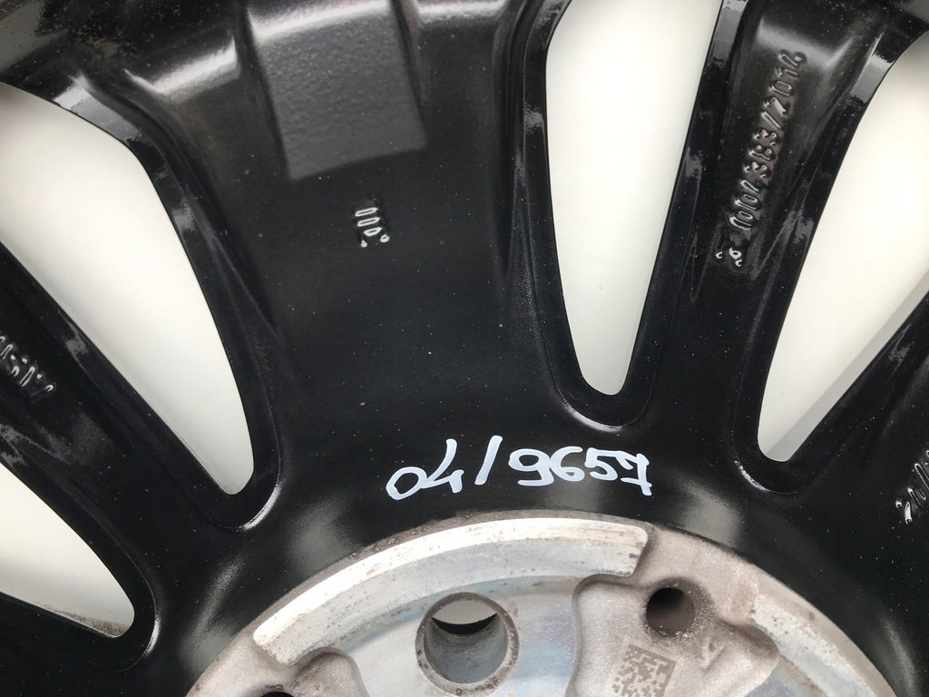 1x Alufelge 18 Zoll 8.0" 5x112 38ET Glanz Silber A2534014600 Mercedes-Benz Glc FEL2574031952gc
