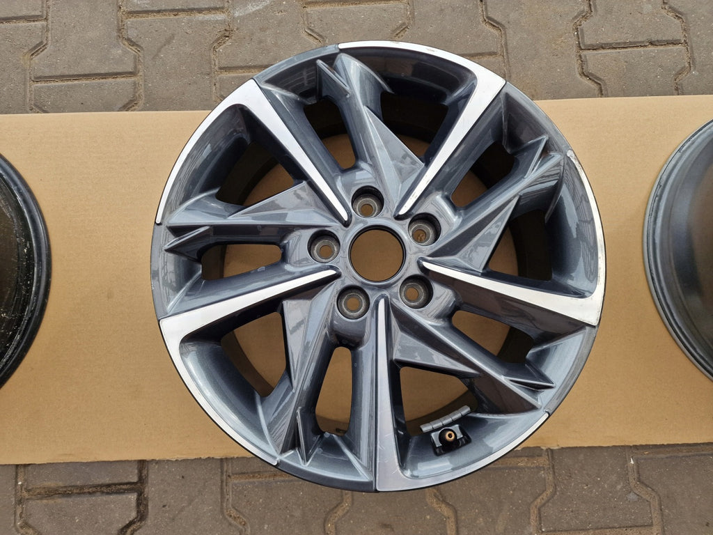 1x Alufelge 17 Zoll 7.0" 5x114.3 53ET Glanz Graphit 52910-G4700 Hyundai I30 Mg FEL4470469089jf