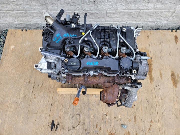 Motor Citroën Berlingo 9H01 1.6 HDI Diesel Engine Unkomplett MOT4239589392he