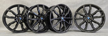 Laden Sie das Bild in den Galerie-Viewer, 4x Alufelge 18 Zoll 6.5" 5x112 41ET Glanz Grau 6877550 BMW F45 F39 F48 F40 F46 FEL6157430808jx