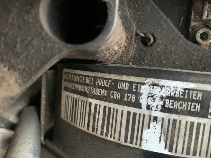 Motor VW Passat Golf VI I CBA 2.0 TDI 187TKm Diesel Engine Komplett MOT9519683310fv
