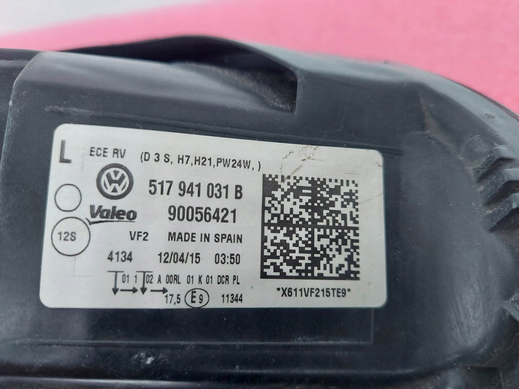 Frontscheinwerfer VW Golf VII Sportsvan 517941031B Xenon Links Headlight SCH9358417870xr