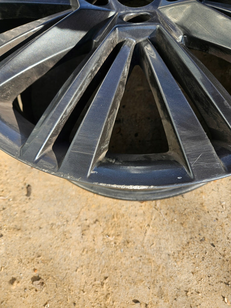 1x Alufelge 19 Zoll 8.0" 5x112 44ET Glanz Schwarz 3V0601025- Skoda Superb Iii FEL5317418520gt