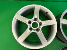 Load image into Gallery viewer, 4x Alufelge 16 Zoll 6.5" 5x112 50ET Glanz Silber Audi Alhambra Toledo I Passat FEL6024469680vd
