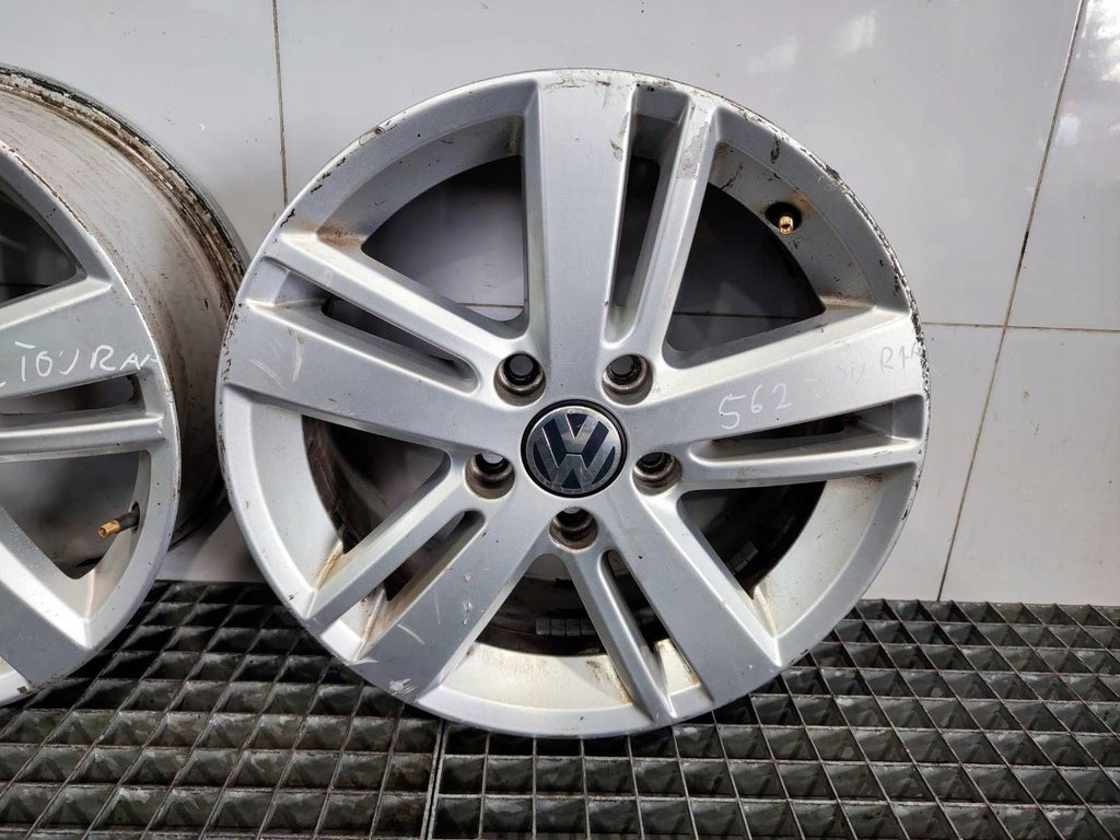 4x Alufelge 16 Zoll 6.5" 5x112 50ET 5K0601025AM VW Touran Rim Wheel FEL3255600377cv