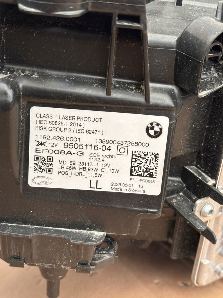 Frontscheinwerfer BMW G22 G82 9505116 Laser Rechts Scheinwerfer Headlight SCH5399827738oy