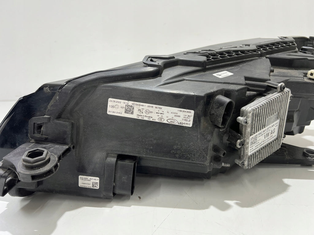 Frontscheinwerfer Skoda Superb III 3V1941016 Rechts Scheinwerfer Headlight SCH5811016298pk