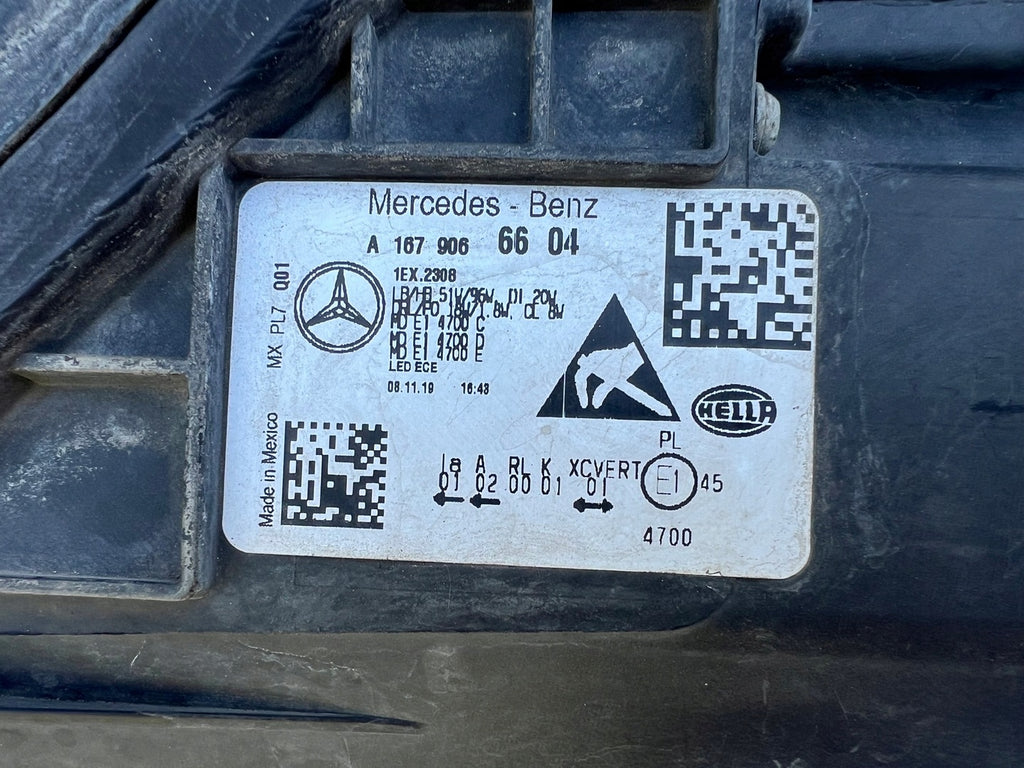 Frontscheinwerfer Mercedes-Benz Gle A1679066604 LED Rechts Headlight