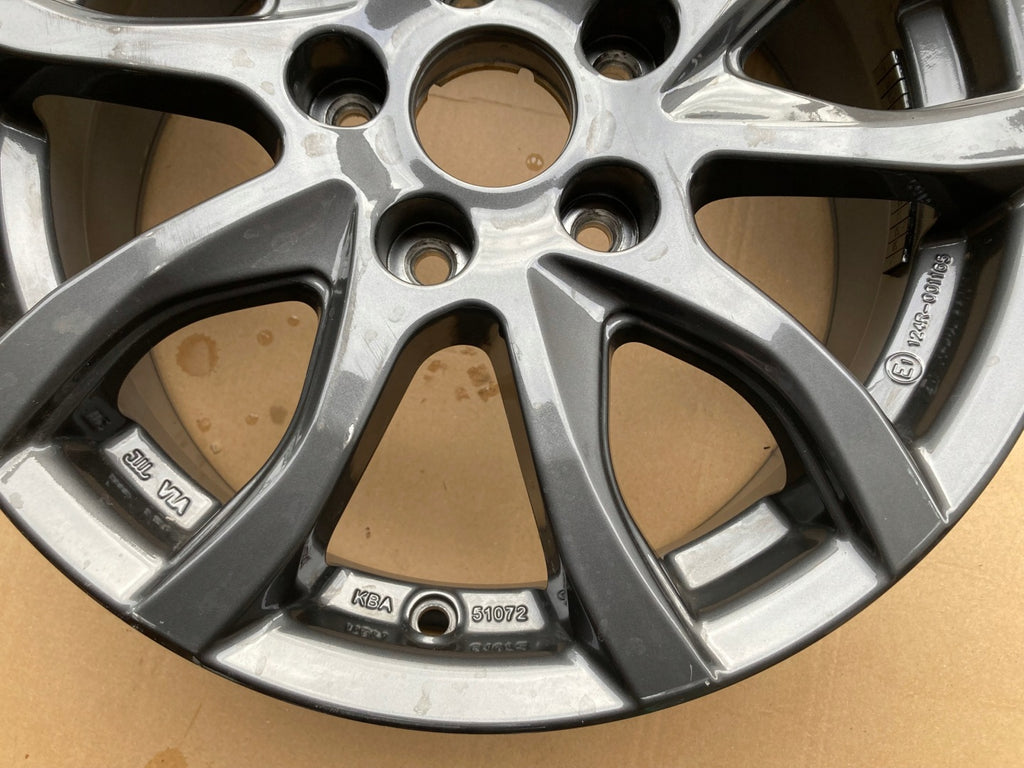 1x Alufelge 16 Zoll 6.5" 5x114.3 42ET 18002-1665 Hyundai Rim Wheel FEL4270278690fk