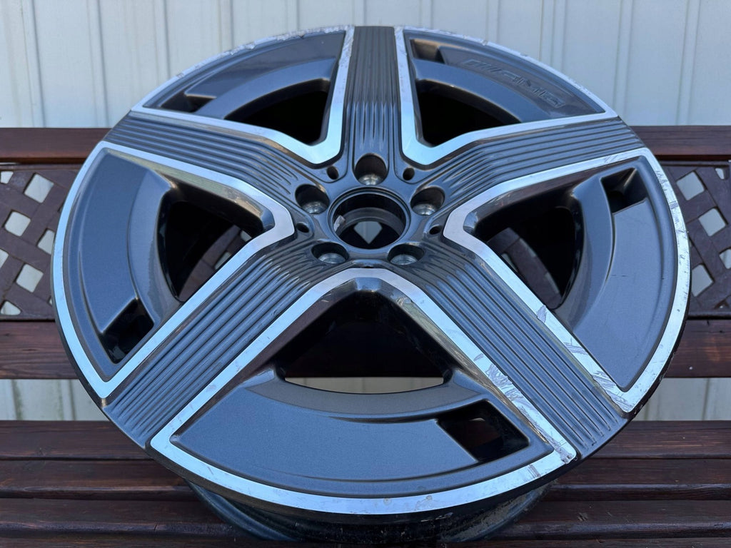 1x Alufelge 19 Zoll 8.0" 5x112 32 5ET A2544010400 Mercedes-Benz Glc Amg FEL6876017186hw