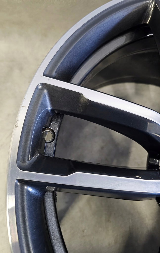 1x Alufelge 18 Zoll 8.0" 5x112 30ET Glanz Graphit 7855081 BMW 5 G31 G30 FEL2656405665od