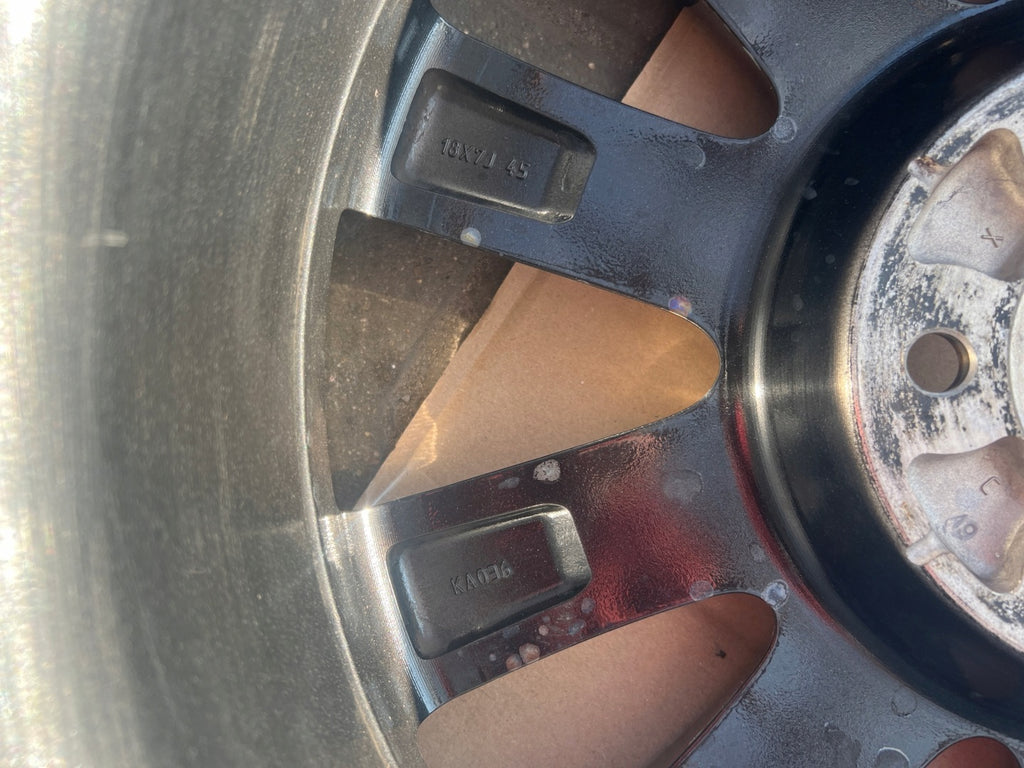 1x Alufelge 18 Zoll 7.0" 5x114.3 45ET Glanz Silber 9965B37080 Mazda Rim Wheel FEL6746132452cq