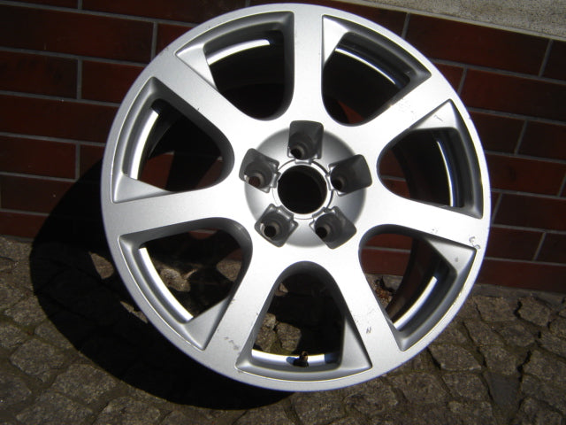 1x Alufelge 17 Zoll 8.0" 5x112 39ET Glanz Silber 8R0601025G Audi A5 Q5 Rim Wheel