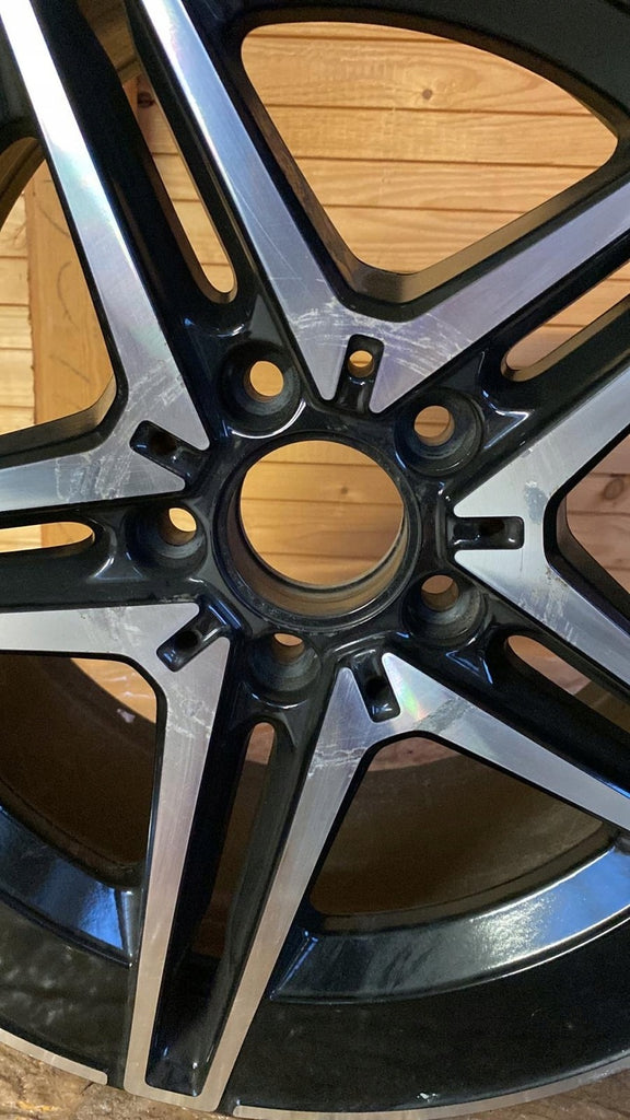 1x Alufelge 18 Zoll 9.0" 5x112 58ET Glanz Graphit A2064016600 Mercedes-Benz W206
