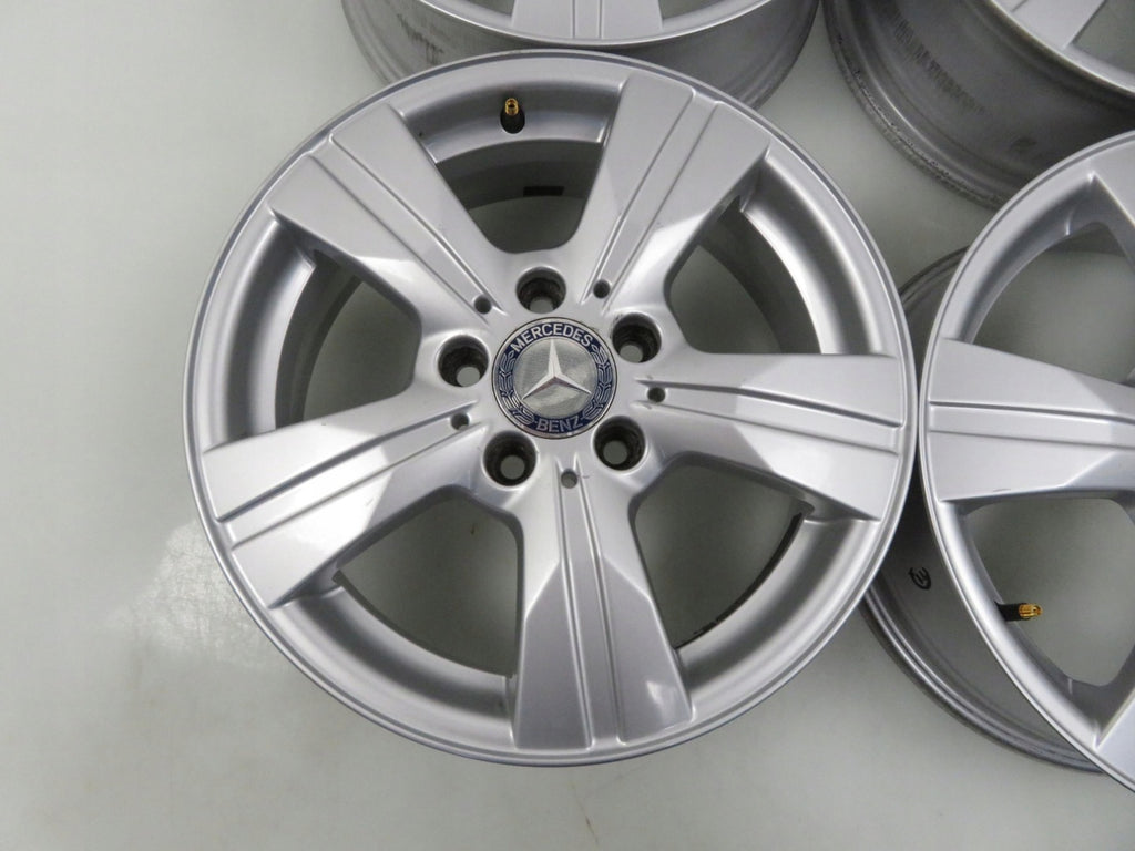4x Alufelge 16 Zoll 6.0" 5x112 46ET A1694012202 Mercedes-Benz W169 Rim Wheel FEL5230688607xx