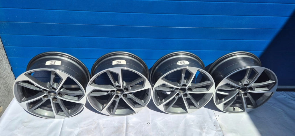 4x Alufelge 18 Zoll 8.0" 5x112 40ET Glanz Graphit 8W0601025DL Audi Mg Rim Wheel FEL4720088010yf