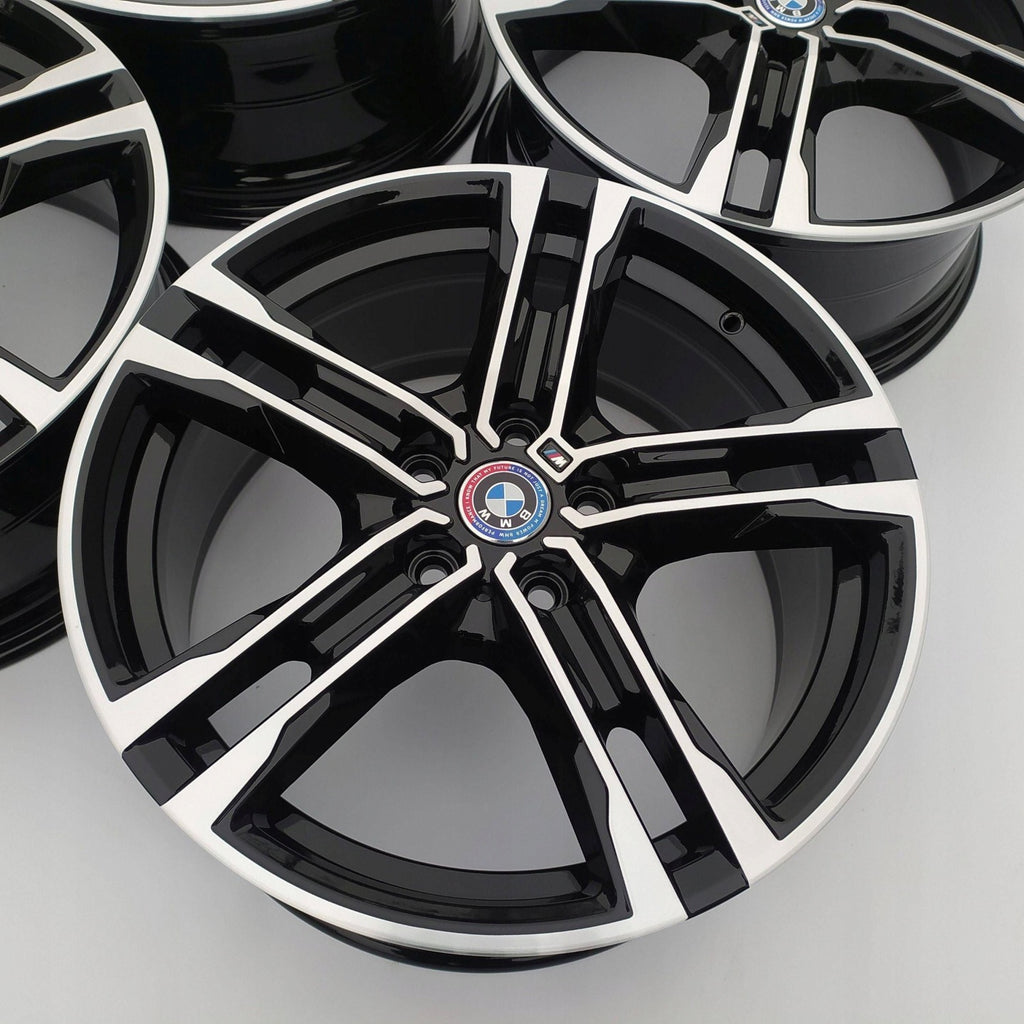 4x Alufelge 18 Zoll 8.0" 5x120 57ET Glanz 8092352 BMW F44 1 F40 Rim Wheel FEL9041942054ce