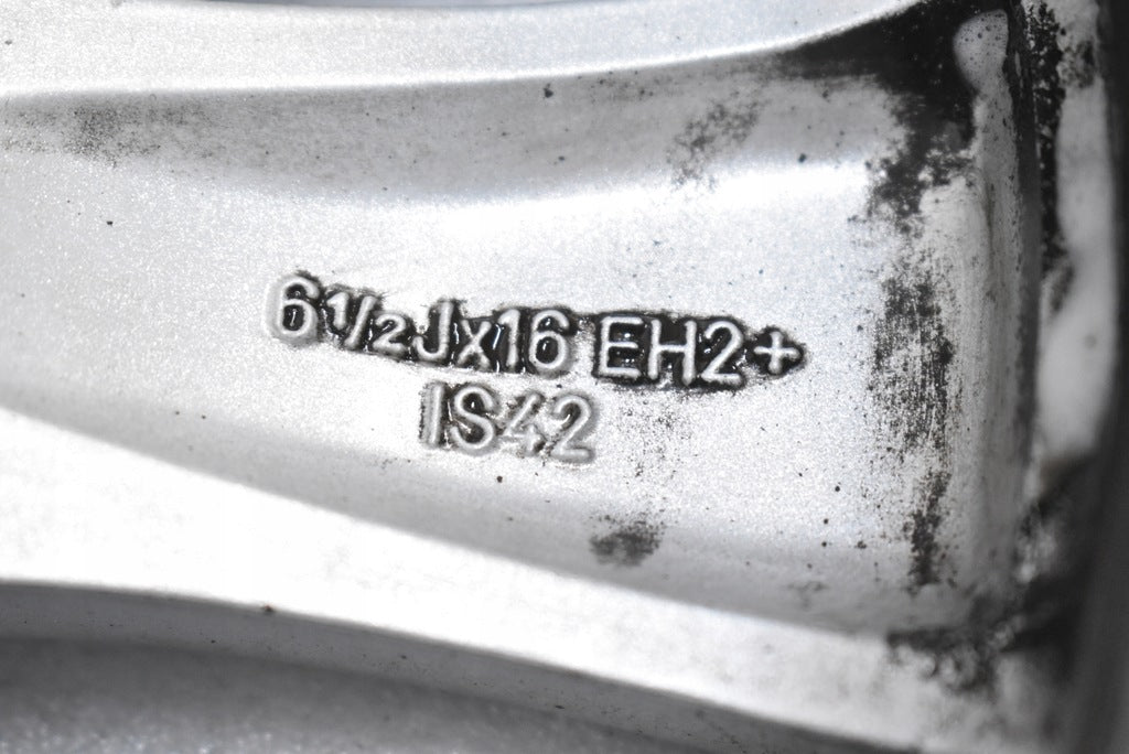 1x Alufelge 16 Zoll 6.5" 5x120 42ET Glanz Silber 6779786 BMW 1 E88 E81 E82 E87 FEL4986116035if