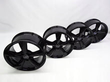 Laden Sie das Bild in den Galerie-Viewer, 4x Alufelge 18 Zoll 8.0" 5x112 39ET Glanz Schwarz 4K0601025 Audi A6 C8 Rim Wheel FEL6723484819ae