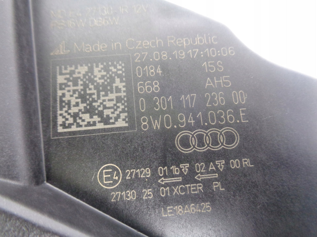 Frontscheinwerfer Audi A4 B9 8W0941035 8W0941036 LED Ein Satz Headlight