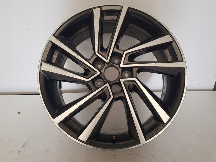 1x Alufelge 19 Zoll 7.5" 5x114.3 49 5ET P2400ADE09 Hyundai Santa I Fe Rim Wheel FEL8164430528lf
