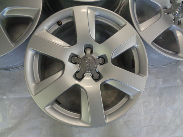 4x Alufelge 17 Zoll 7.5" 5x112 37ET Glanz Silber 4G0601025L Audi A6 C7 Rim Wheel FEL6967584279em