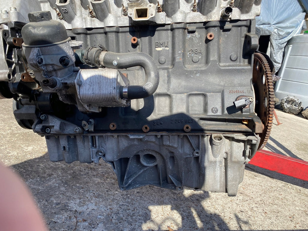 Motor BMW E46 M57D30 3.0 112TKm 1998 Diesel Engine Unkomplett