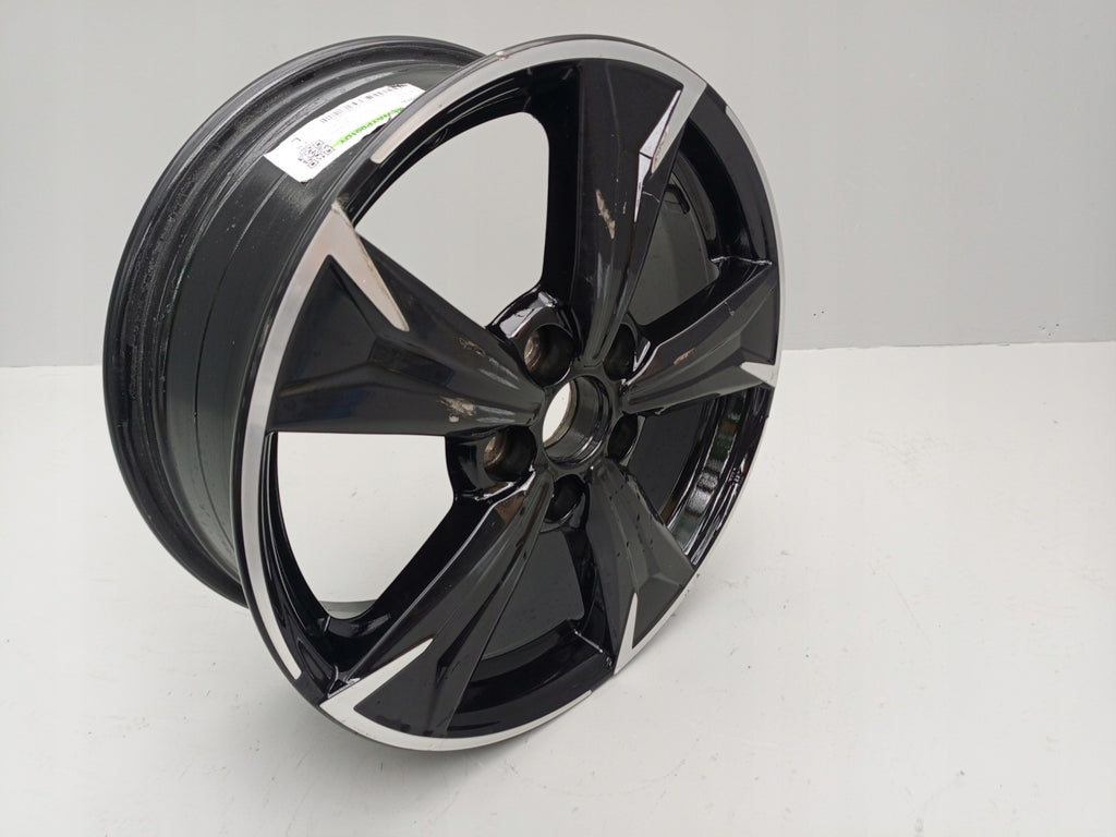 1x Alufelge 17 Zoll 6.5" 5x114.3 45ET Glanz Schwarz Toyota Verso Rim Wheel FEL2959667899no