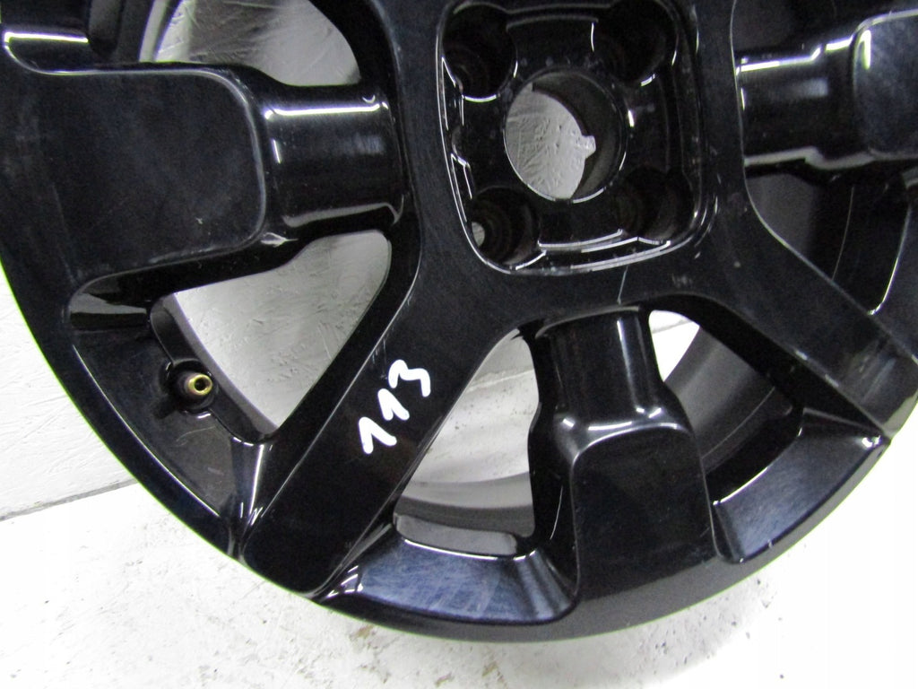 1x Alufelge 17 Zoll 6.5" 4x108 19ET Glanz Schwarz 9800494077 Citroën C4 Cactus FEL8007744319gt