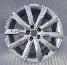 Laden Sie das Bild in den Galerie-Viewer, 1x Alufelge 19 Zoll 8.0" 5x112 39ET Glanz Silber 8R0601025 Audi Q5 Rim Wheel FEL9113858194mm
