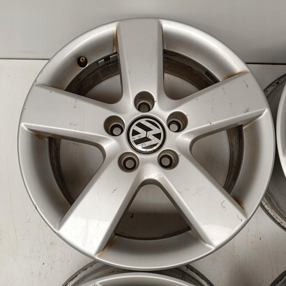 4x Alufelge 16 Zoll 6.5" 5x112 50ET 3T0601025M VW Touran Golf I Rim Wheel FEL1988132264pf