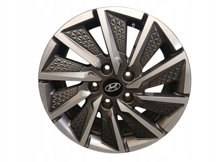 4x Alufelge 16 Zoll 6.5" 5x114.3 50ET Glanz Silber 52910-G7700 Hyundai Ioniq FEL5945584740yz