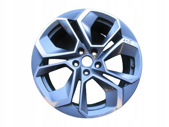 1x Alufelge 19 Zoll 7.5" 5x112 48ET Glanz Grau 5E3601025 Mg Octavia 5e3