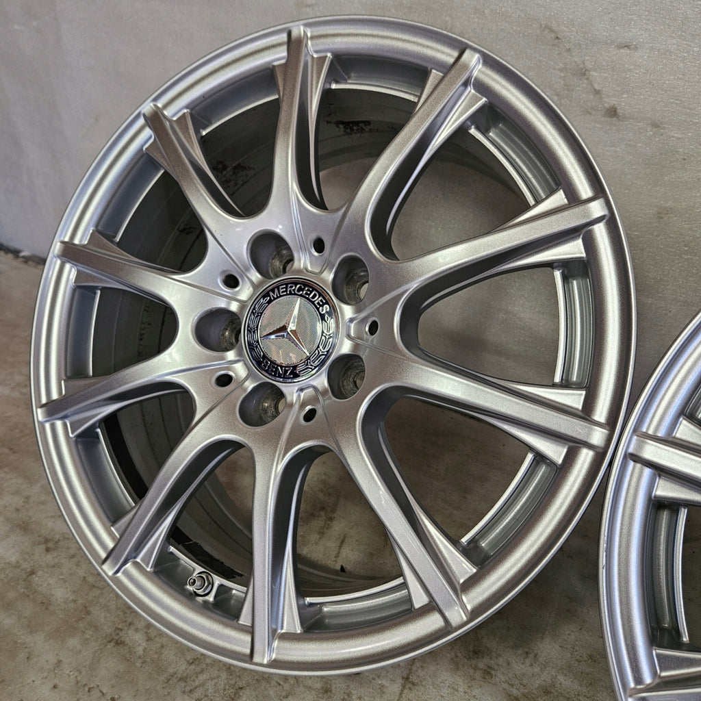 4x Alufelge 16 Zoll 6.5" 5x112 38ET A2054012400 Mercedes-Benz W168 W205 A205 FEL1328098033on