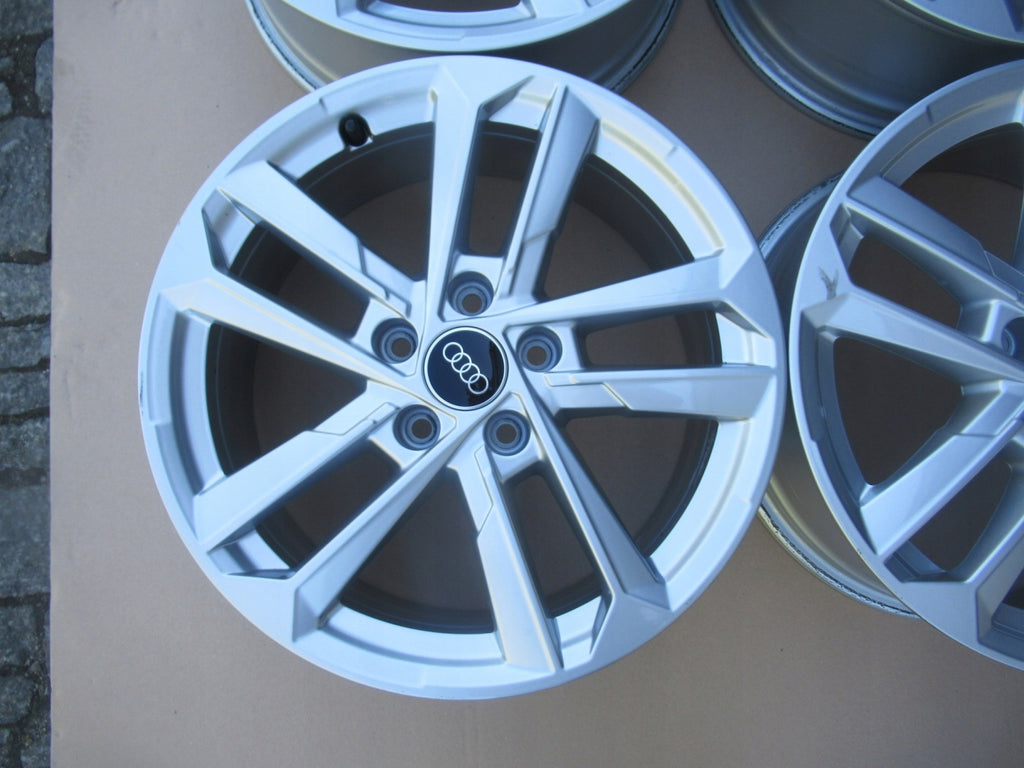 4x Alufelge 17 Zoll 6.5" 5x112 43ET Glanz Silber 8Y0601025L Audi Rim Wheel FEL2133754378gi