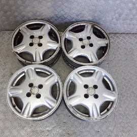 4x Alufelge 15 Zoll 5.5